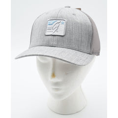 The Game Headwear Hat Heather Light Gray Trucker Adjustable Cap #GB452H