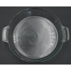 Anchor Hocking Glass Clear 9.5" Pie Plate 24 cm Pie Dish with Handles 1 Qt USA
