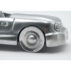 Vintage Pewter Classic Convertible Car Model Collectible Made in India
