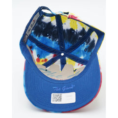 The Game Headwear Hat Rainbow Trucker Tie-Dyed Adjustable Cap #GB482