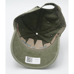 The Game Headwear Hat Olive Green Trucker Adjustable Cap #GB465