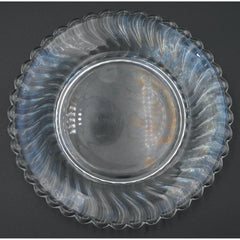 Fostoria Colony Clear Glass Swirl 7.25" Salad Plate, 8.5" Luncheon Plate *PICK*