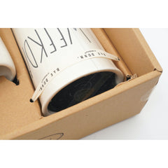 Rae Dunn Weekday Travel Tumbler & Weekend Coffee Mug Boxed Set By Magenta