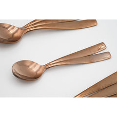 Cambridge O-16 Gold Tone Flatware Spoons Forks Knife Lot of 10