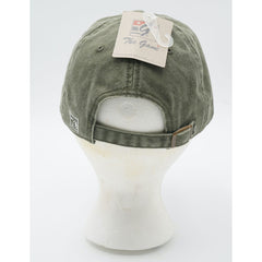 The Game Headwear Hat Olive Green Trucker Adjustable Cap #GB465