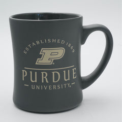 RFSJ Purdue University Matte Gray Coffee Mug Made in Thailand