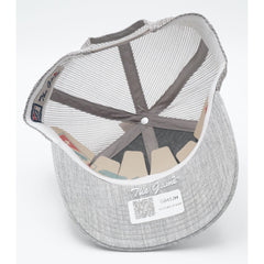 The Game Headwear Hat Heather Light Gray Trucker Adjustable Cap #GB452H