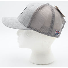 The Game Headwear Hat Heather Light Gray Trucker Adjustable Cap #GB452H