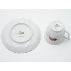 Vintage Bavaria Johann Seltmann Vohenstrauss Cup and Saucer Fruit and Nut