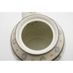 World Market Ceramic Driftwood Floral 4-Cup Teapot with Lid