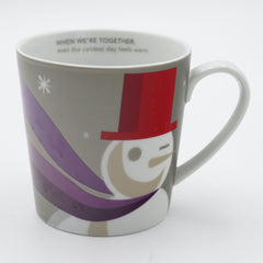 Starbucks 2011 Christmas Snowman When We're Together Coffee Mug