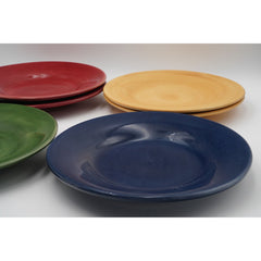 Pottery Barn Sausalito 12.25" Dinner Plate Green Purple Red Yellow *PICK*
