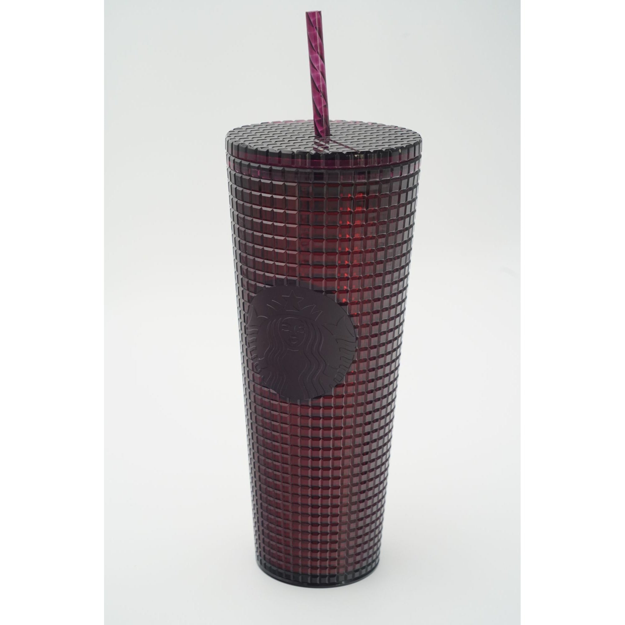 Starbucks Plum Berry Disco Grid Holiday Venti Tumbler 24oz