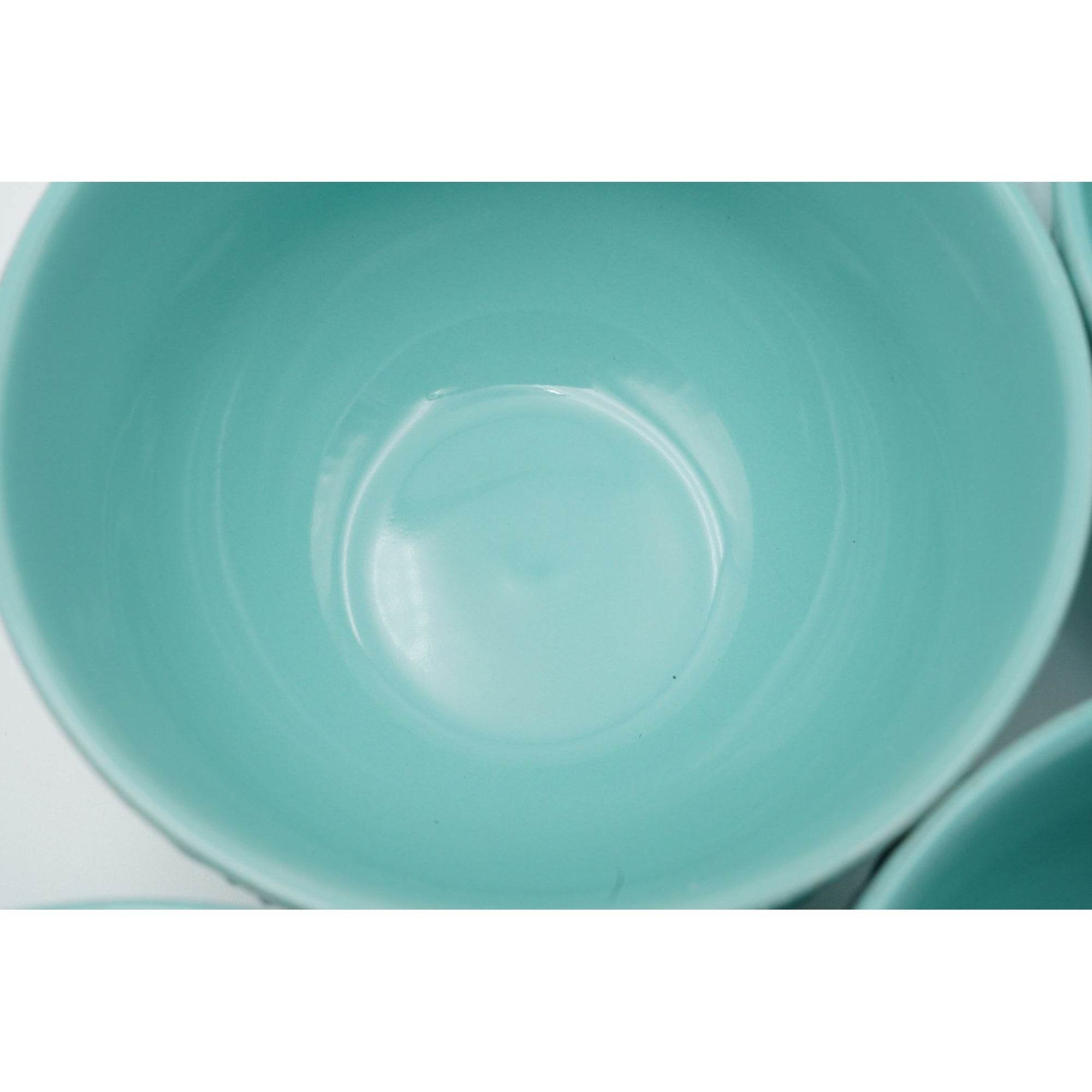 Signature Sorrento Aqua Stoneware 6" All Purpose Bowls Set of 4