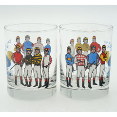 California Cup IX Classic Winners Santa Anita Park Drinking Glasses Set of 4