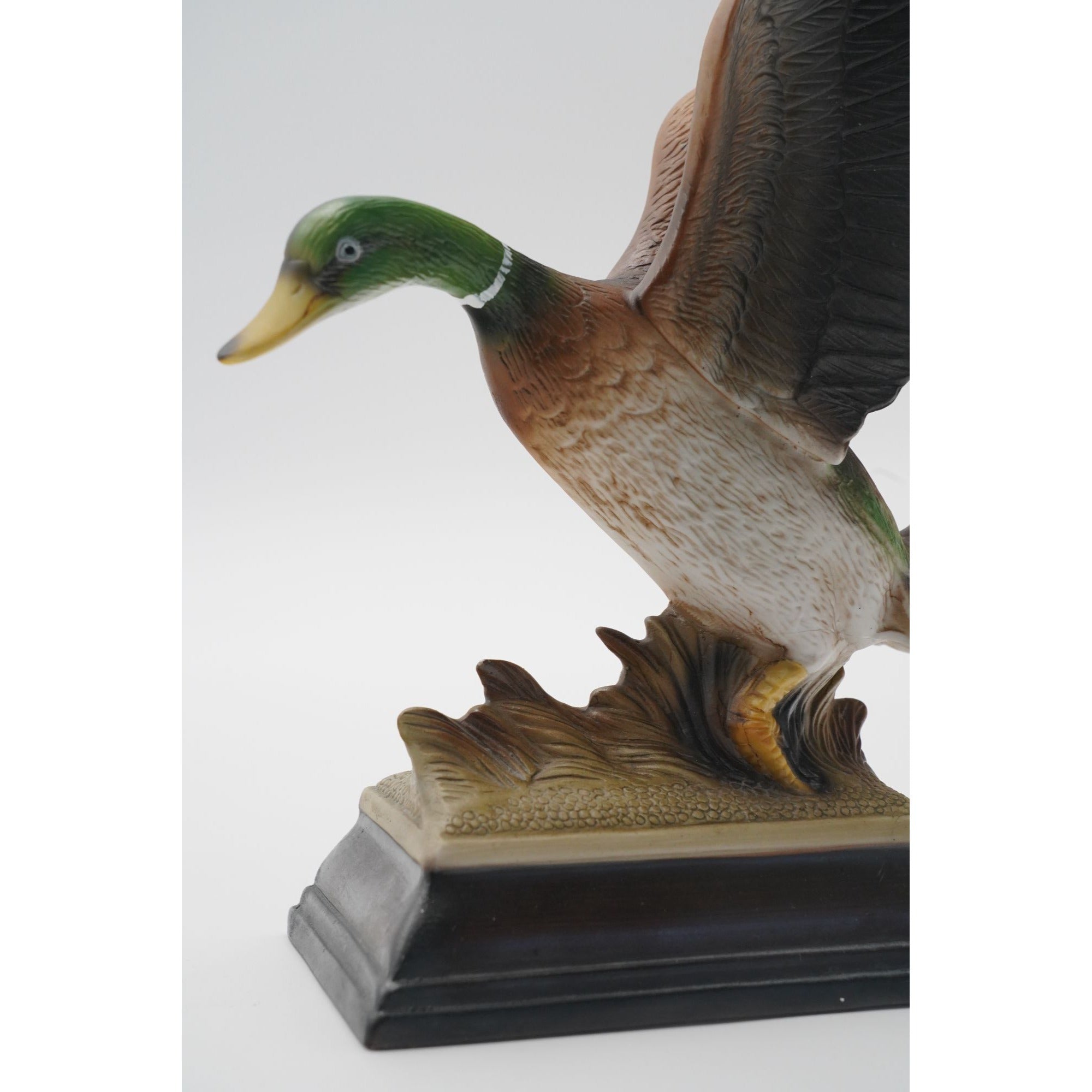 Porcelain Mallard Duck Figurine Birds in Flight Collection Flight of the Mallard