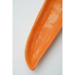 Pier 1 Carrot Shaped Ceramic 14" Long Serving Dish