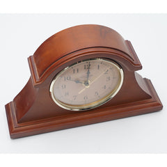 Brownstone Solid Wood Mantle Clock 12"