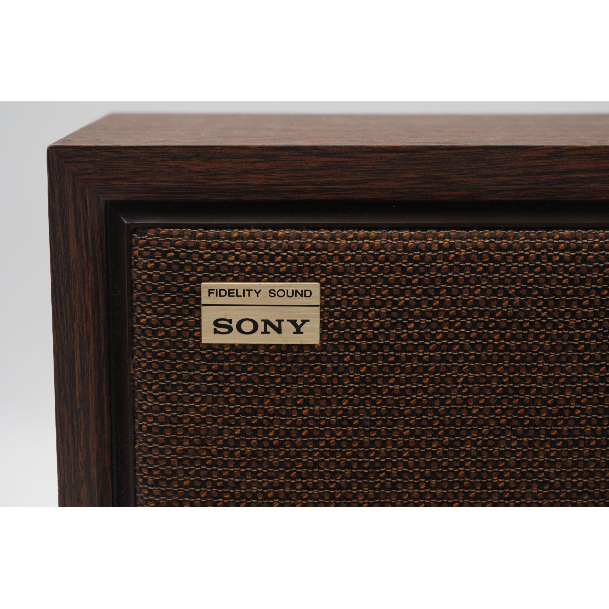 Sony Radio ICF-9650W AM/FM Tabletop Stereo Woodworks Fidelity Sound