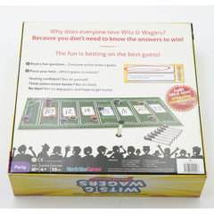Wits & Wagers Deluxe Edition Family Party Game Board Game