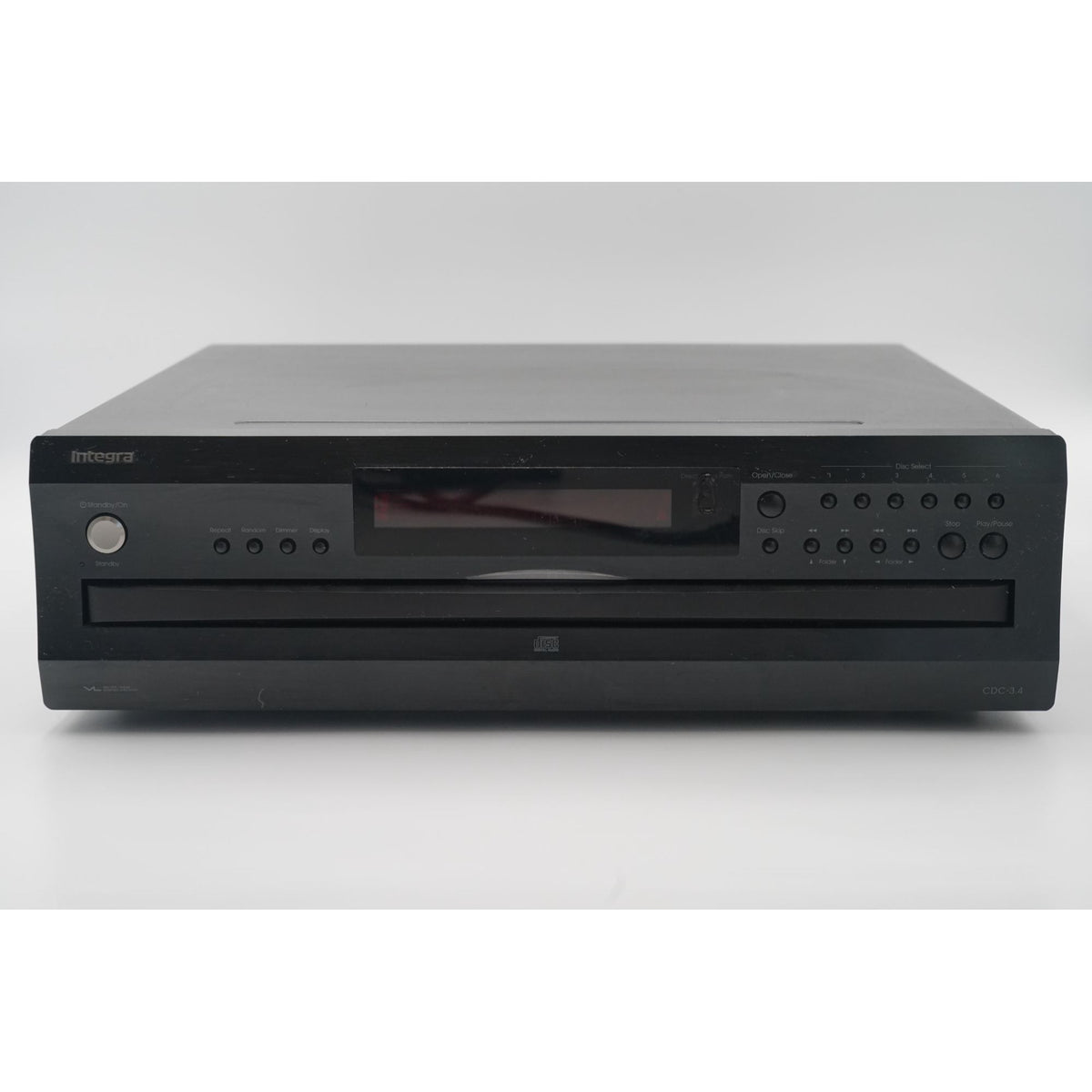 Integra - CDC-3.4 - Premium 6 Disc CD Carousel Changer - Black