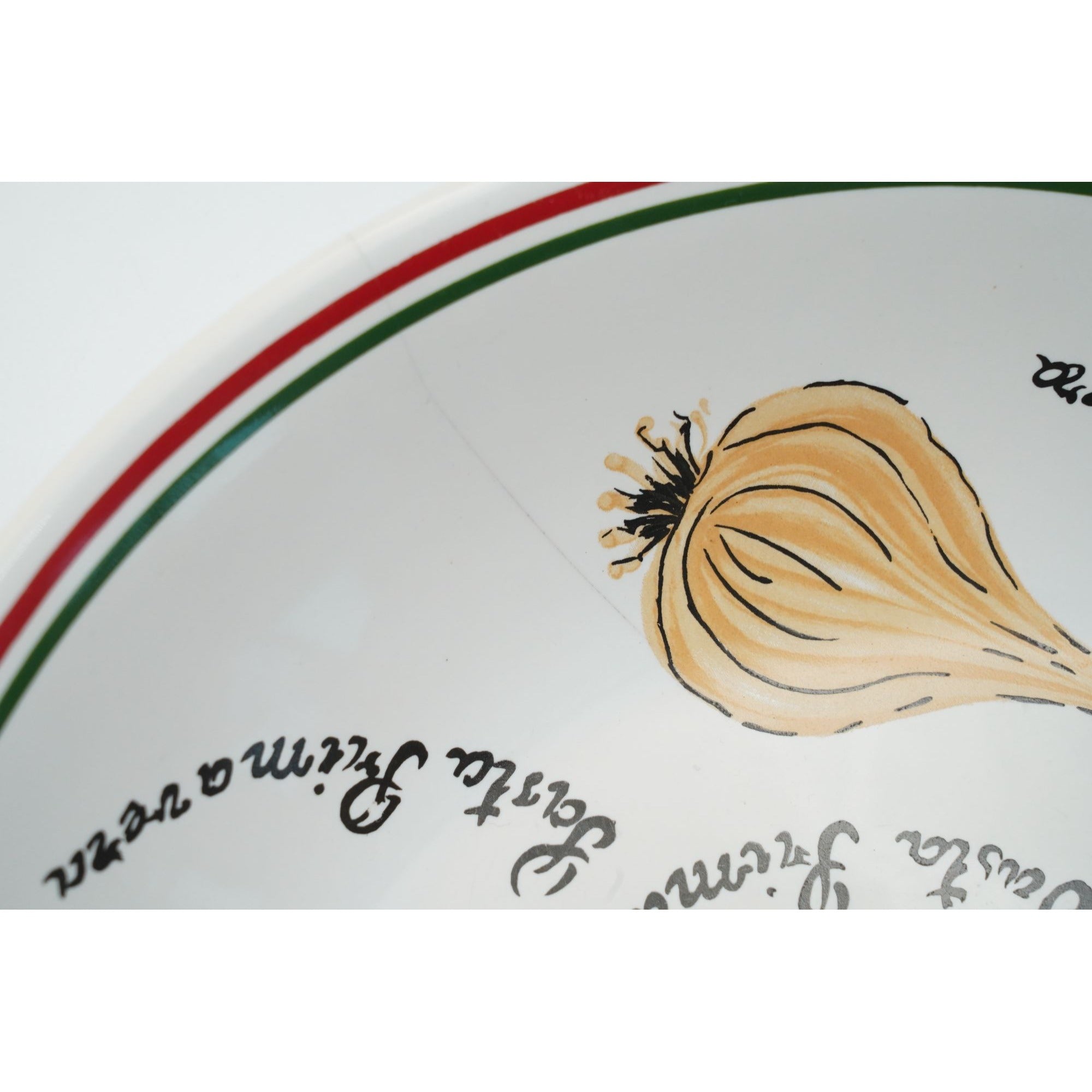 Certified International Pasta Primavera 9" Pasta Bowls Set of 3 Portugal