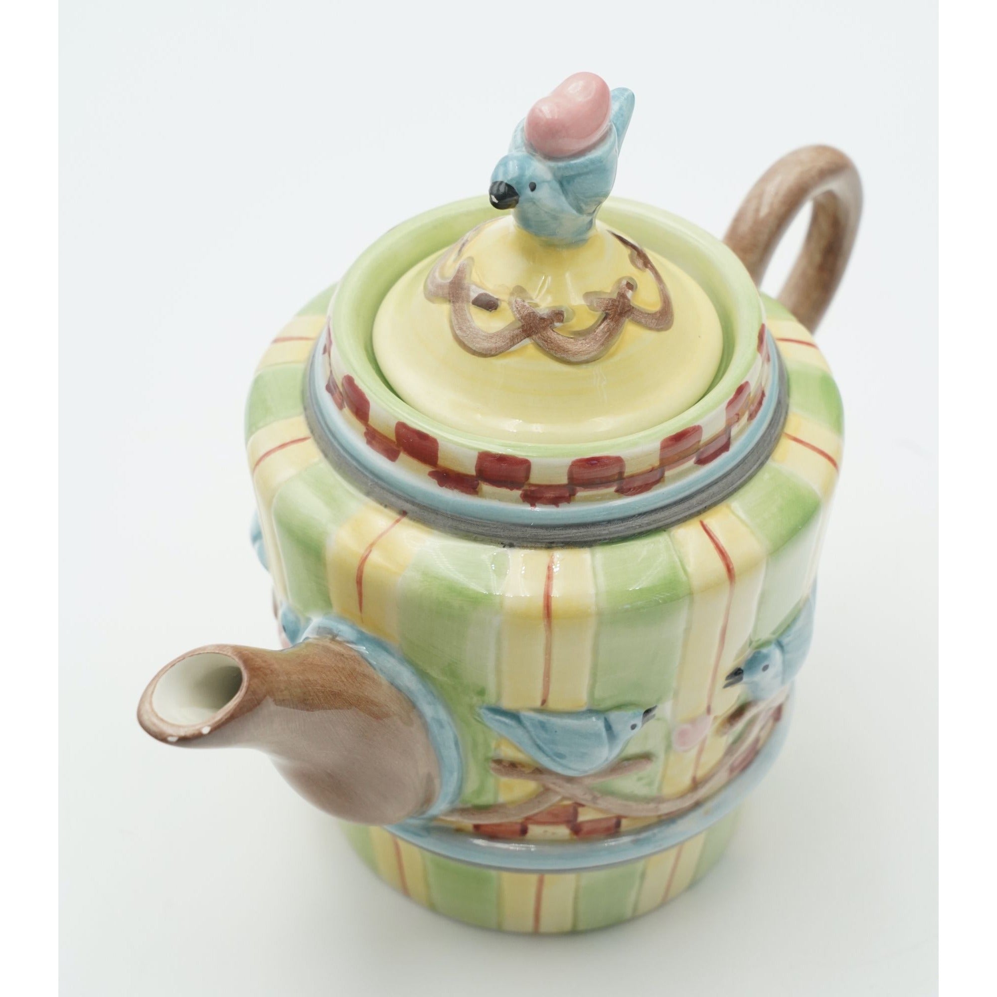 Sakura Debbie Mumm Hand-Painted Teapot INSPIRED MOMENT