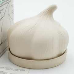 Vintage Progressive International Ceramic Garlic Roaster for Baking Garlic