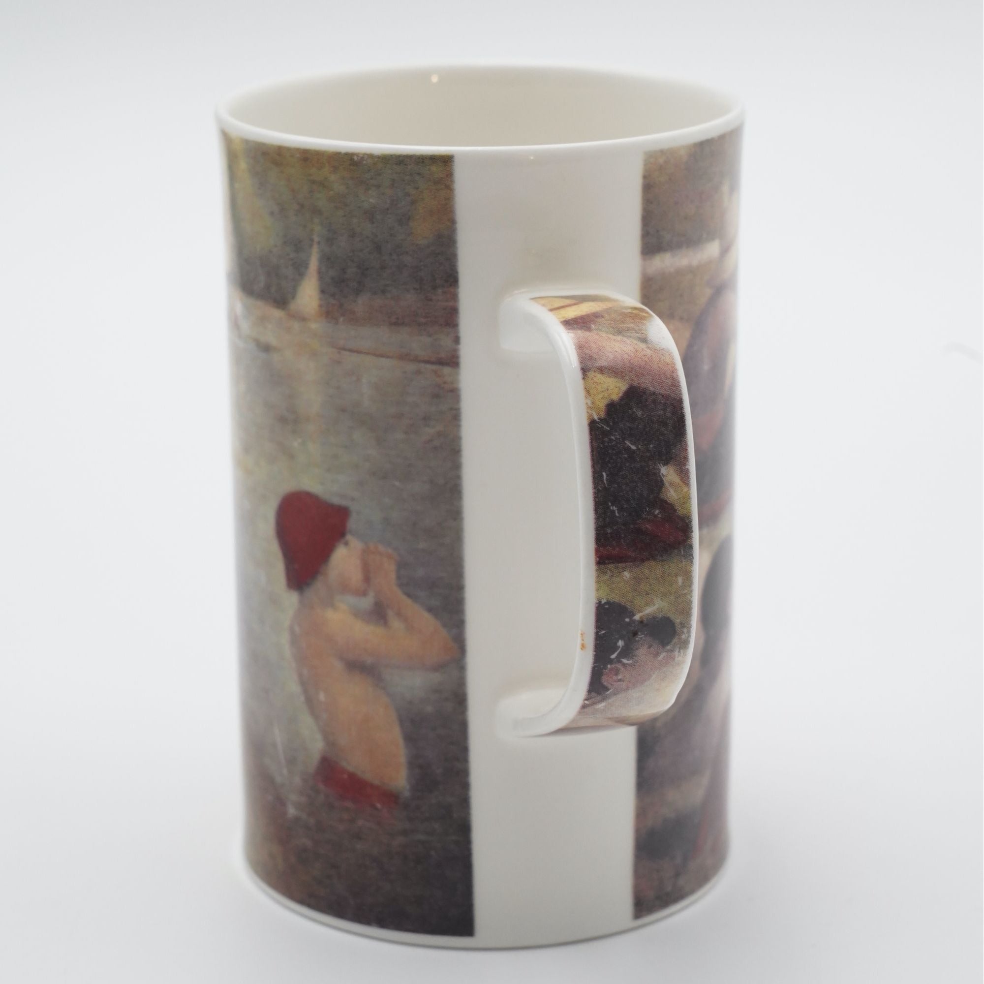 Dunoon Fine Bone China Mug Featuring Seurat’s “The Bather”