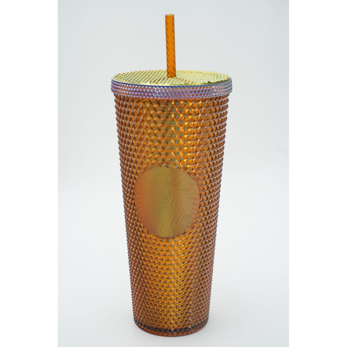 Starbucks Gold Studded Honeycomb Venti Cold Cup Tumbler 24oz