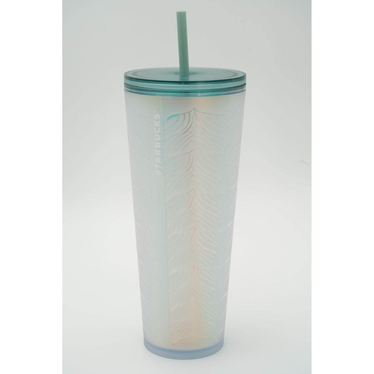 Starbucks Tumbler Iridescent Frosted Mermaid Tail Venti 24oz