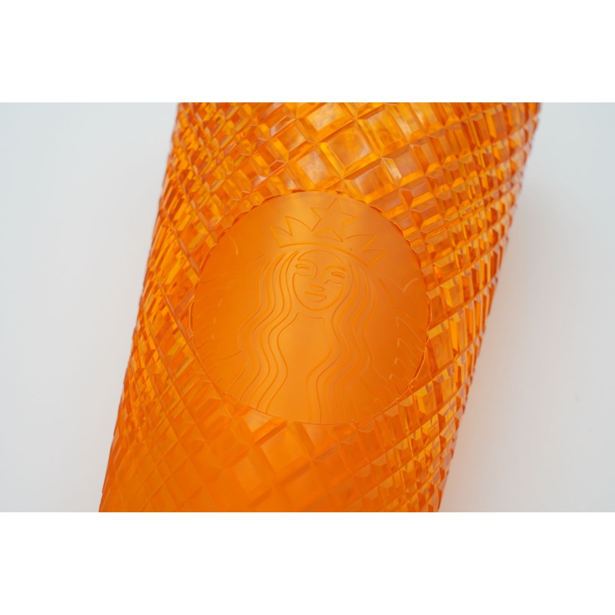 Starbucks Summer Cold Cup Venti 24oz Yellow Mango Ombre Jeweled Tumbler