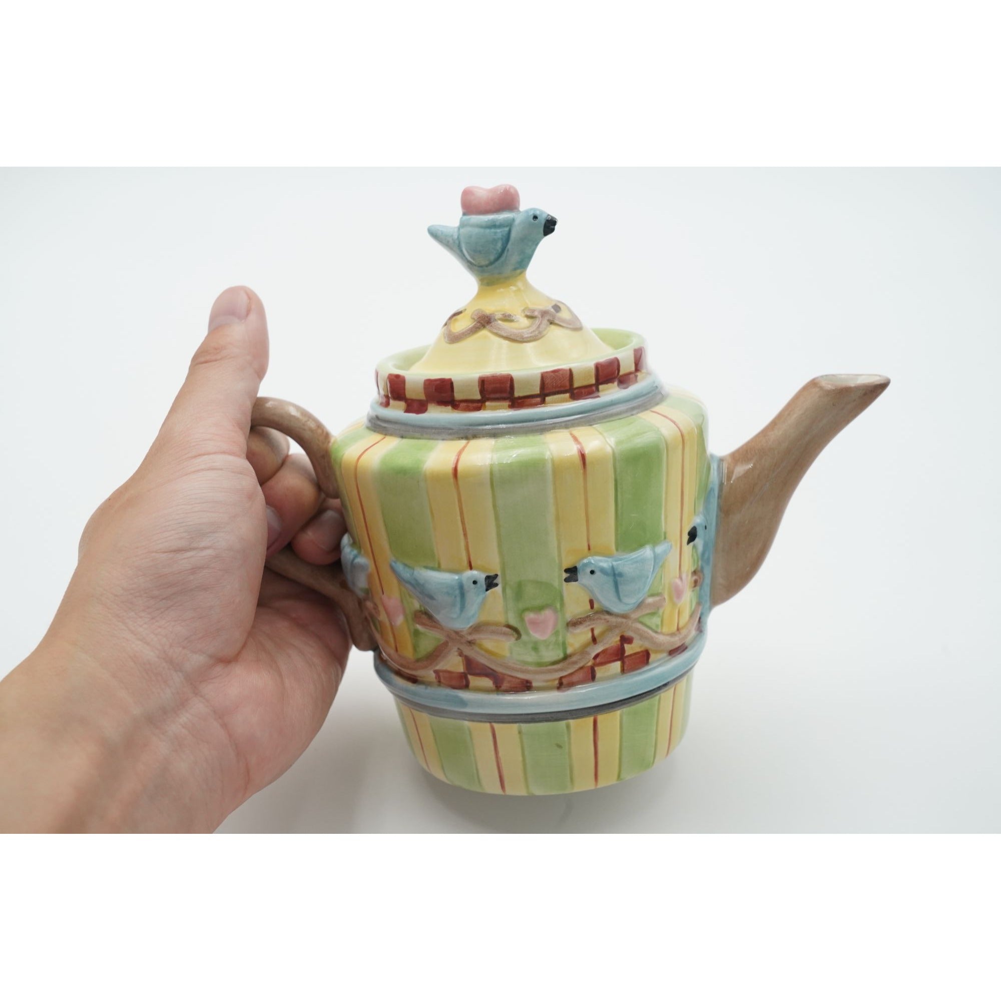 Sakura Debbie Mumm Hand-Painted Teapot INSPIRED MOMENT