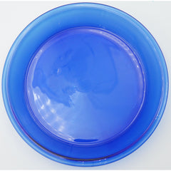 Anchor Hocking Cobalt Blue Glass 9" Pie Plate 0.75 Qt Baking Dish USA