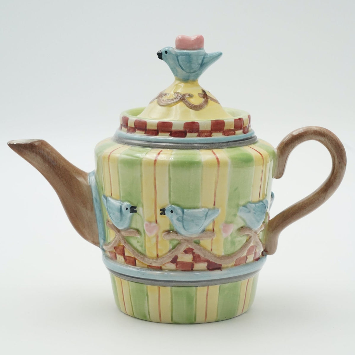 Sakura Debbie Mumm Hand-Painted Teapot INSPIRED MOMENT