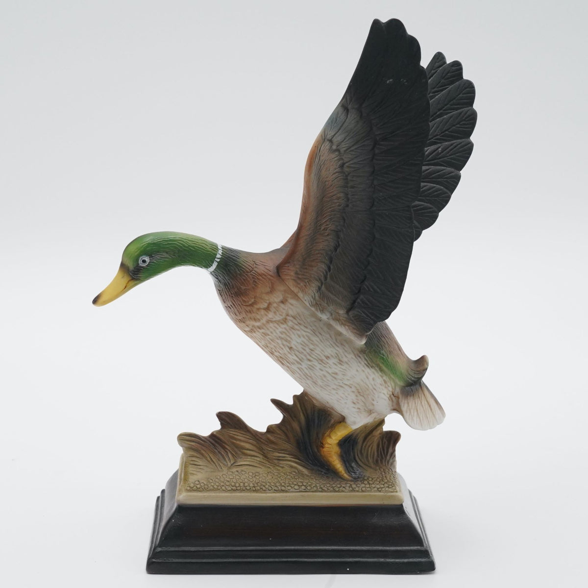 Porcelain Mallard Duck Figurine Birds in Flight Collection Flight of the Mallard