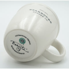 Vintage Starbucks 2001 Barista White Coffee Mug