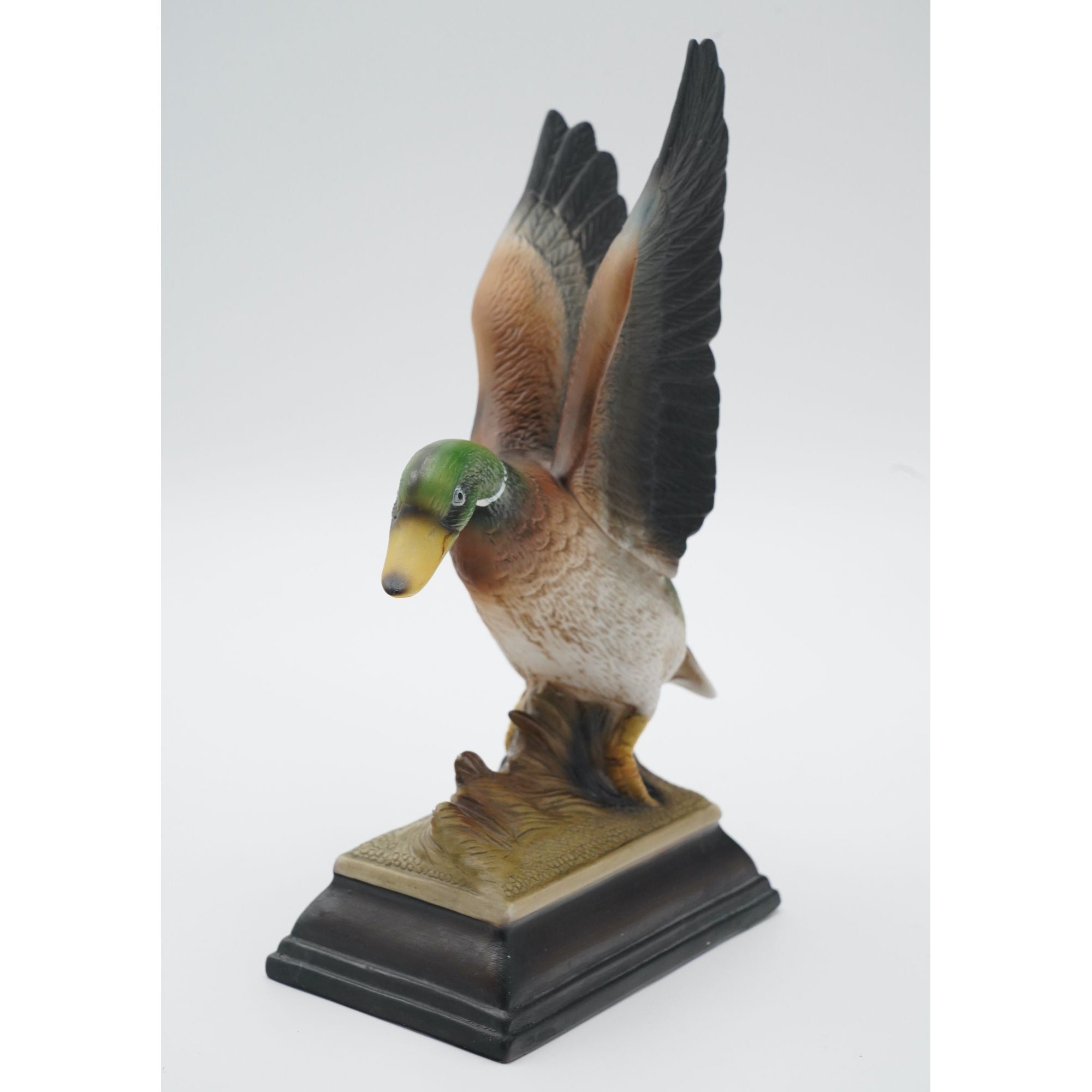 Porcelain Mallard Duck Figurine Birds in Flight Collection Flight of the Mallard