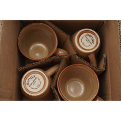 Sango Roma Caramel 16-Piece Dinnerware Set Hand Painted 4815-16